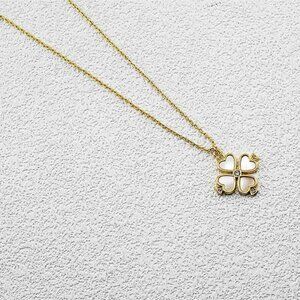 Kate Spade Four-Leaf Clover Earring and Necklace Set